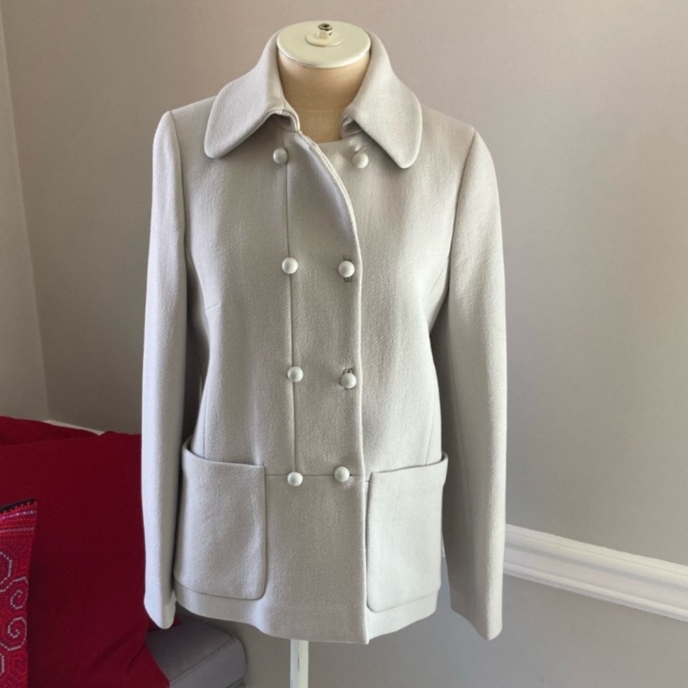 Beautiful Grey Coat J Crew